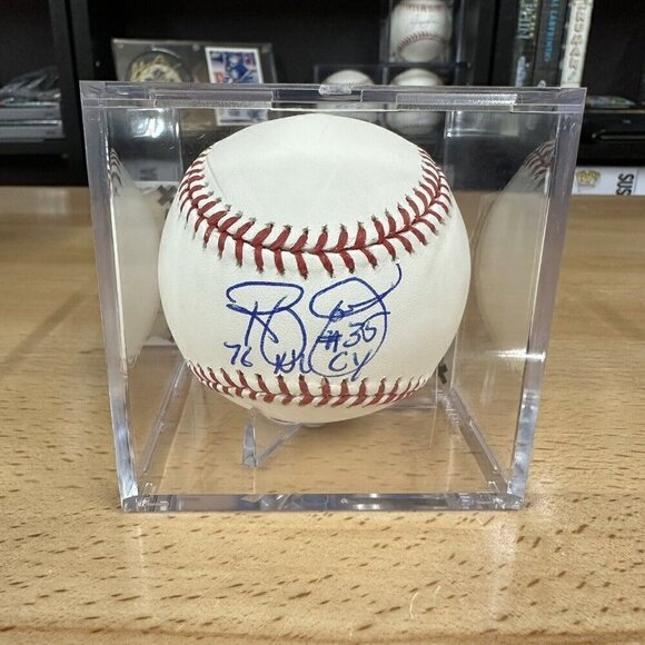 Randy Jones Signed & Inscribed MLB Baseball Tristar 7042126 - Picture 4 of 5